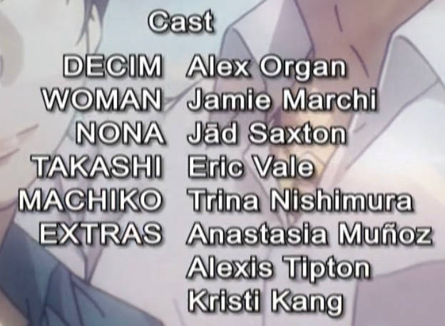 All characters and voice actors in Death Parade 
