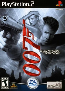 007 Everything or Nothing 2003 Game Cover