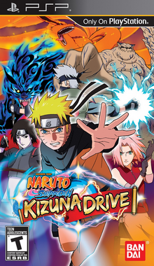 Naruto Shippuden Kizuna Drive 2011 Game Cover