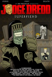 Judge Dredd Superfiend 2014 Poster