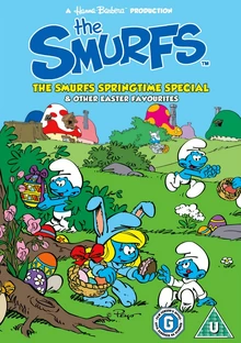 The Smurfs The Smurf Springtime Special 1982 DVD Cover