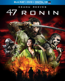 47 Ronin 2013 Blu-Ray DVD Cover