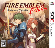 Fire Emblem Echoes Shadows of Valentia 2017 Game Cover