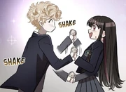 Shion gives Sooha a warm welcome