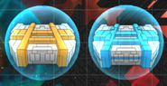 A side-by-side comparison of the Aegis Barrier and the Titan Barrier (with shields).