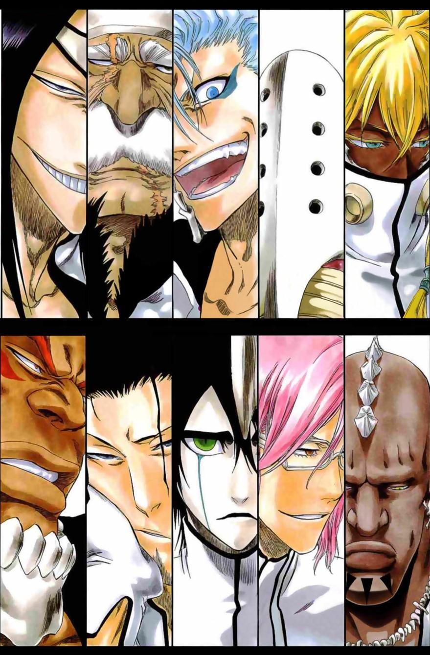 face, Bleach, anime, Kurosaki Ichigo, Ulquiorra Cifer, Vasto Lorde, Hollow,  Espada, splitting