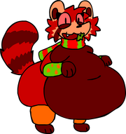 Sapape the red panda