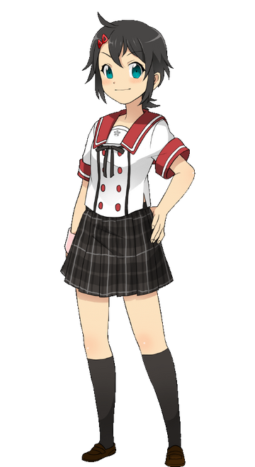Chiaki Zombie Chiaki } (I know I'm late for Halloween but shh
