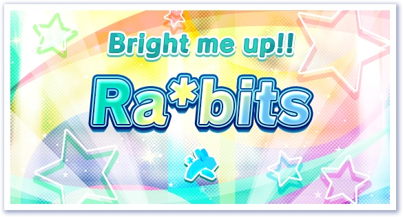 BRIGHTEST STARS!! Special Course Ra*bits Banner