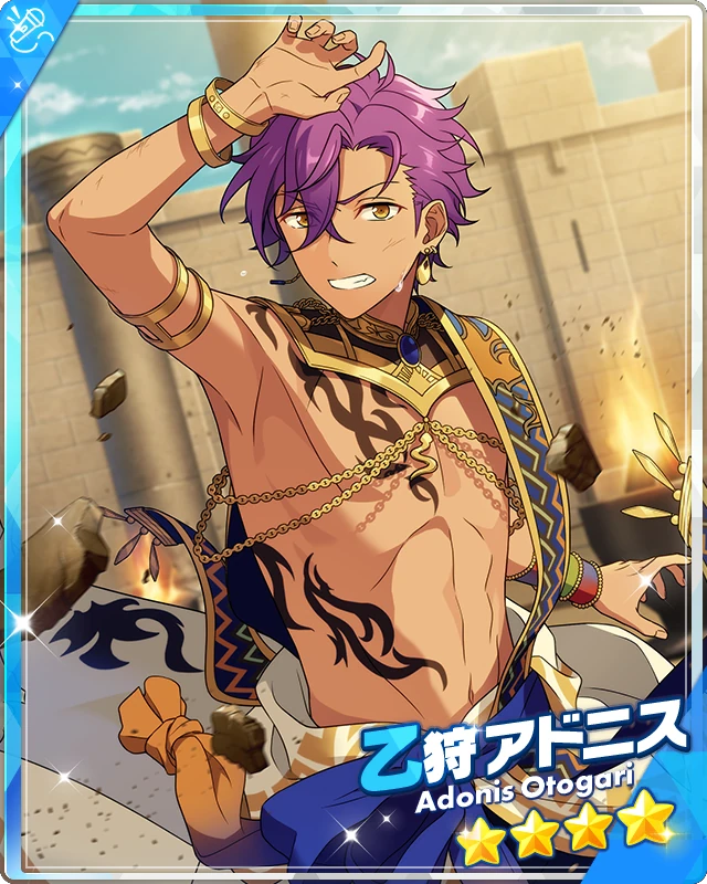 Flame of Intrepidity) Adonis Otogari | The English Ensemble Stars