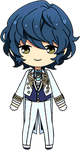 Tsumugi Aoba fine Uniform (Past) chibi