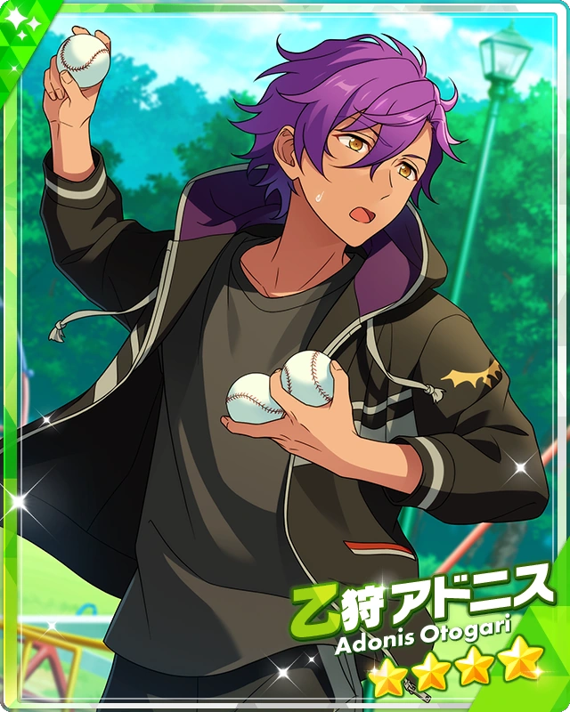 Flame of Intrepidity) Adonis Otogari | The English Ensemble Stars