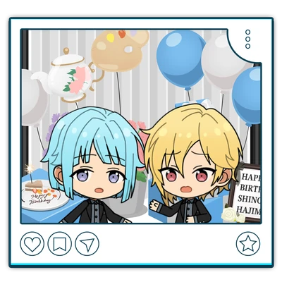 Hajime Shino Birthday 2025 Photo Booth Post 2