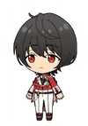 Ritsu Sakuma Work Love Collector Outfit Chibi