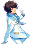 (3rd Anniversary) Ritsu Sakuma Full Render Bloomed