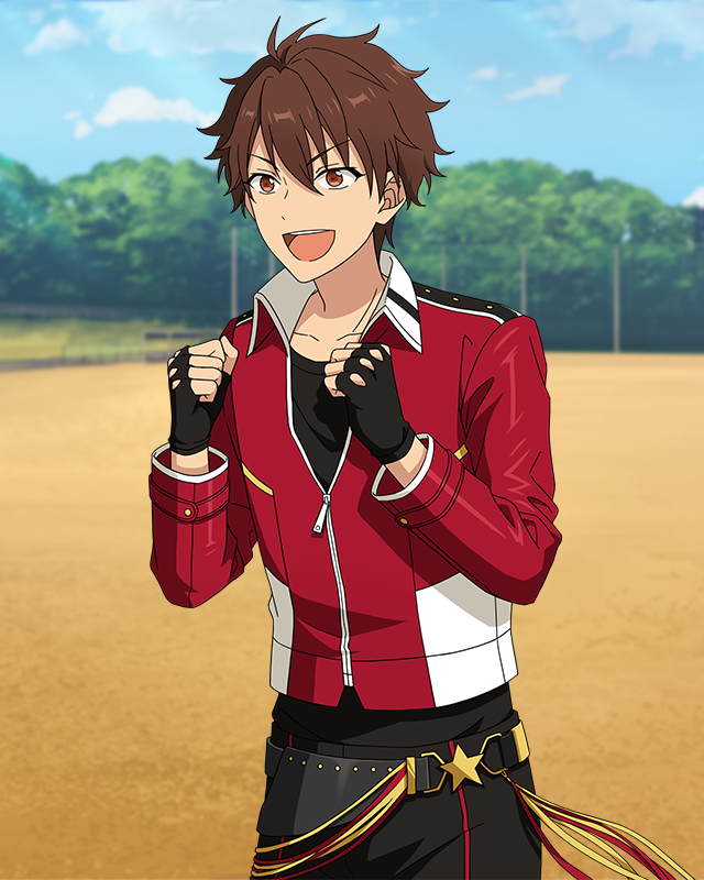 EXAM きゃらぺい Senpai Hero) Chiaki Morisawa | The English Ensemble Stars