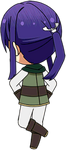 Souma Kanzaki Hunter chibi back