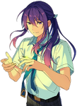 (Illuminated Summer Night) Souma Kanzaki Full Render