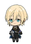 Eichi Tenshouin Work Ghostic Outfit Chibi