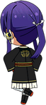 Souma Kanzaki Tsukimi Outfit chibi back