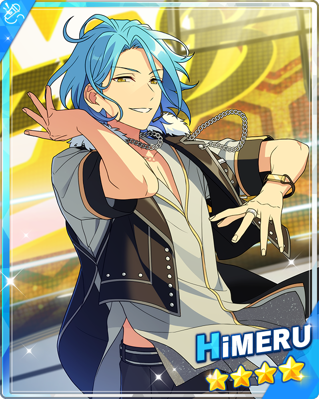 HiMERU バースデーカード　特典 あんスタ HiMERU バースデーブロマイド カード アニメイトカフェ