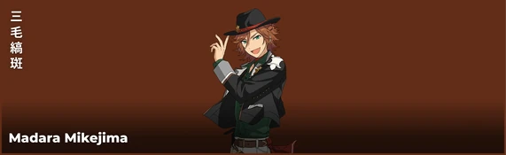 Madara Mikejima (MAM) Character Page desktop