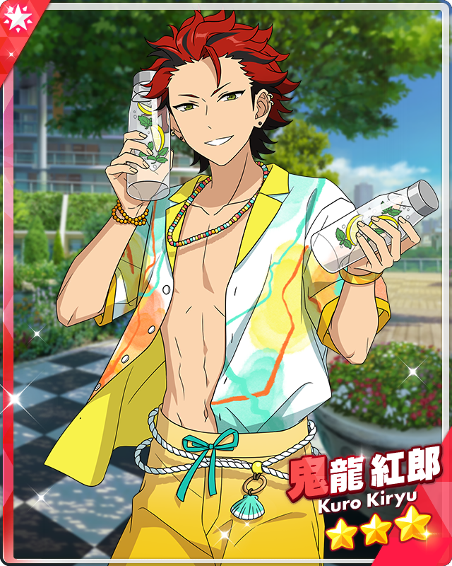 Helping Summer) Kuro Kiryu | The English Ensemble Stars Wiki