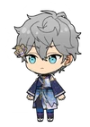 Izumi Sena Work Fondness and Summer Love Outfit Chibi