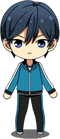 Hokuto Hidaka Jersey uniforme chibi