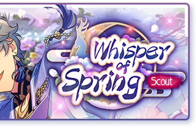 Scout! Whisper of Spring will start soon! : r/ensemblestars