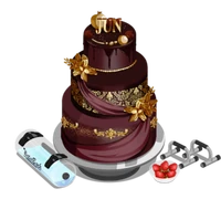 Jun Sazanami Birthday Cake