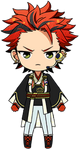 Kuro Kiryu Tsukimi Outfit chibi