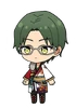 Keito Hasumi Work Unit Outfit Chibi