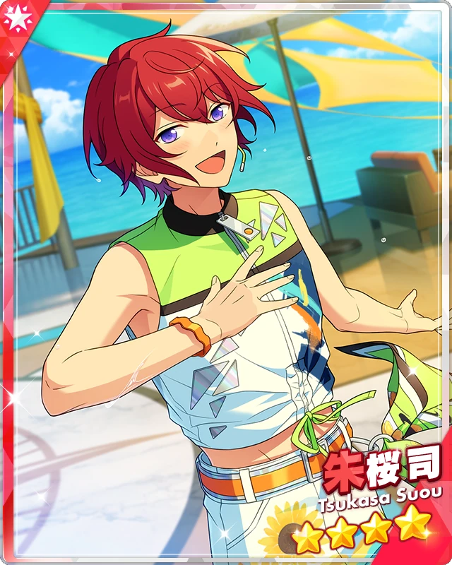 ヴァイスシュヴァルツ suou Victorious Escape) Tsukasa Suou | The English Ensemble Stars Wiki