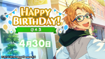 Makoto Yuuki Birthday 2022 Twitter Banner