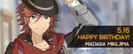 Madara Mikejima Birthday 2017 Gamegift Banner