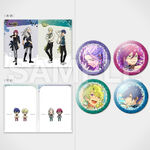 Eden Clear Files + Button Badges (Set of 4) (2/x/18)