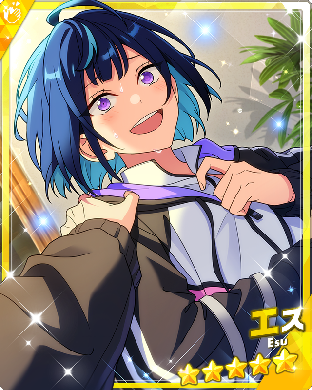 マヤ メグ フユ TAKE OUT BLUE BIRD 特典 クリアカード Destined Sailing Ceremony) Esu | The English Ensemble Stars