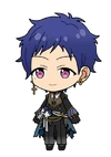 Yuzuru Fushimi Work Ghostic Outfit Chibi