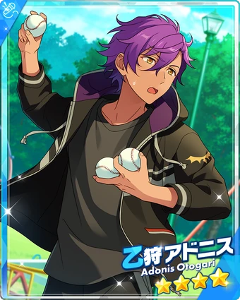 Flame of Intrepidity) Adonis Otogari | The English Ensemble Stars