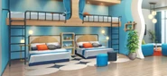 A four person room in the Star House