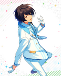 (3rd Anniversary) Ritsu Sakuma Frameless Bloomed