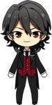 Rei Sakuma Butler Uniform chibi