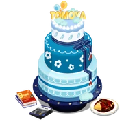 Tomoya Mashiro Birthday Cake