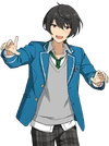 (Music Room for One) Ritsu Sakuma Full Render Bloomed