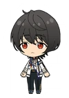Ritsu Sakuma Work Chanbara Night Outfit Chibi