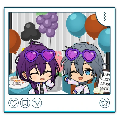 Mayoi Ayase Birthday 2025 Photo Booth Post 4
