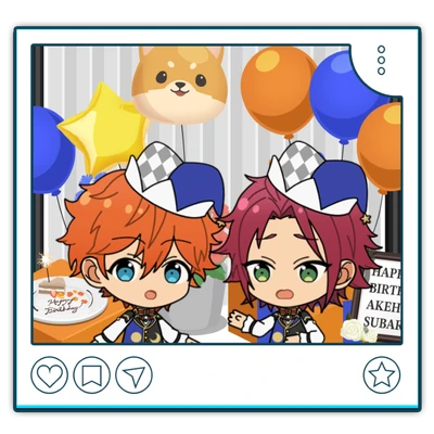 Subaru Akehoshi Birthday 2025 Photo Booth Post 3