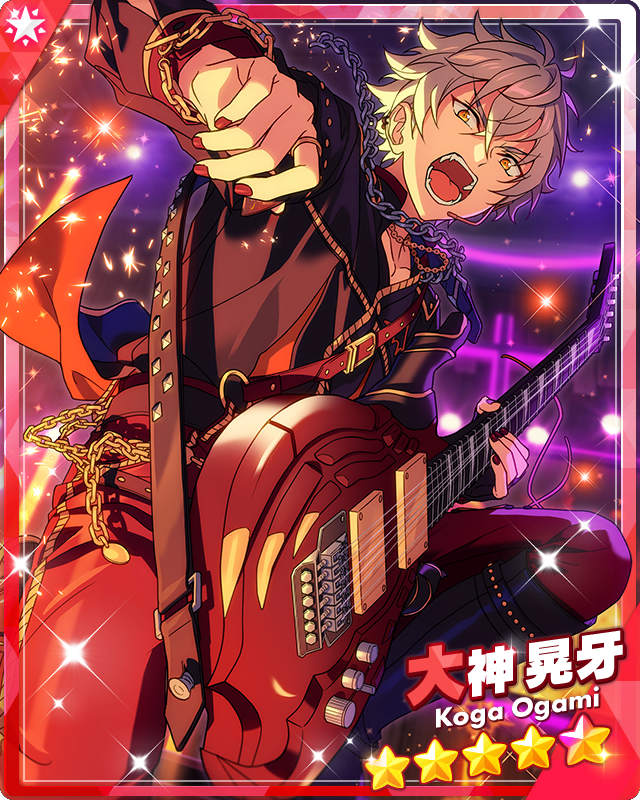 Rock of Wolf) Koga Oogami | The English Ensemble Stars Wiki