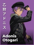 Adonis Otogari Character Page desktop
